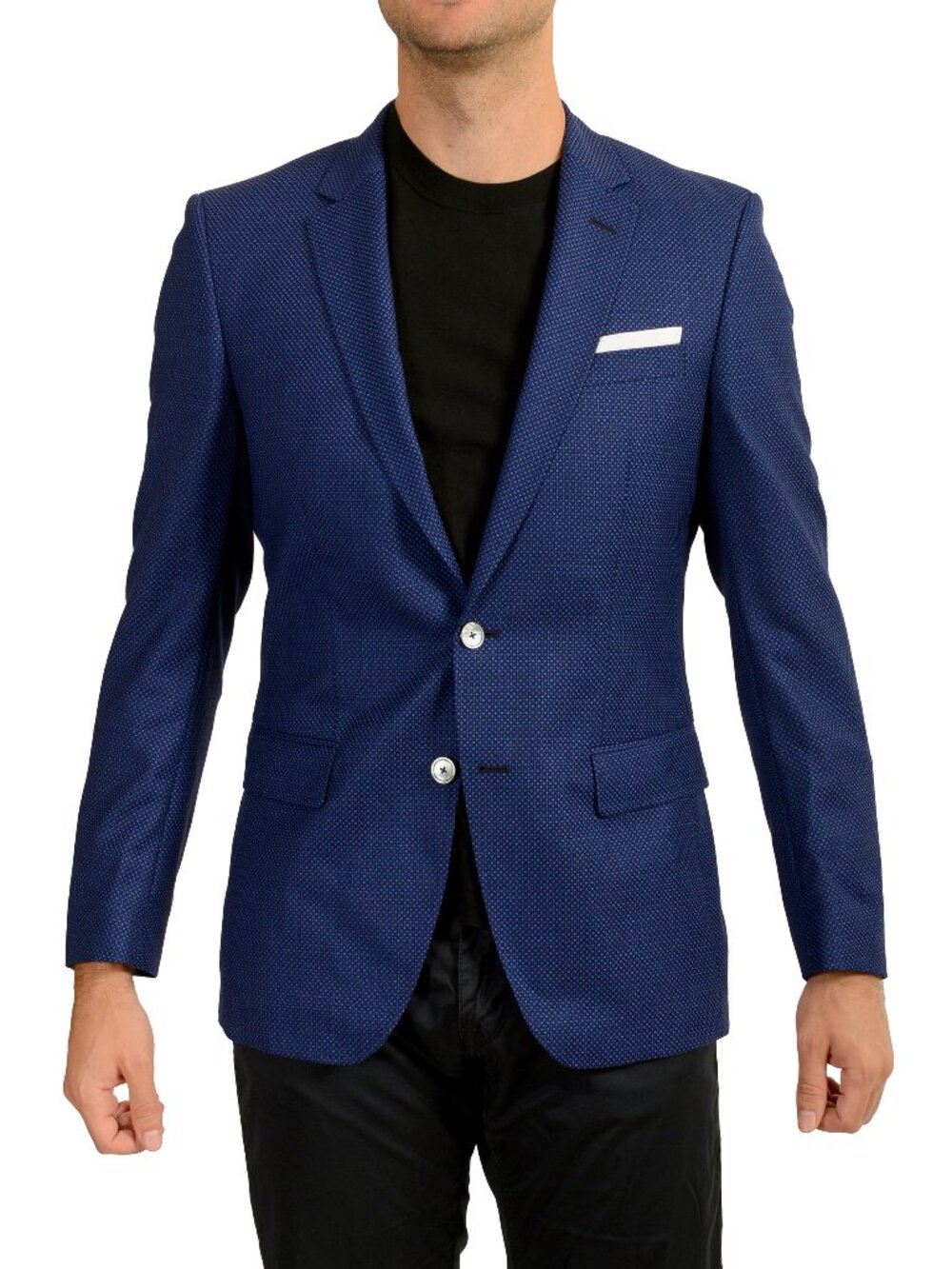 Hugo Boss Men's "Hutsons4" Slim Fit 100% Wool Sport Coat Blazer US 40S IT 50S